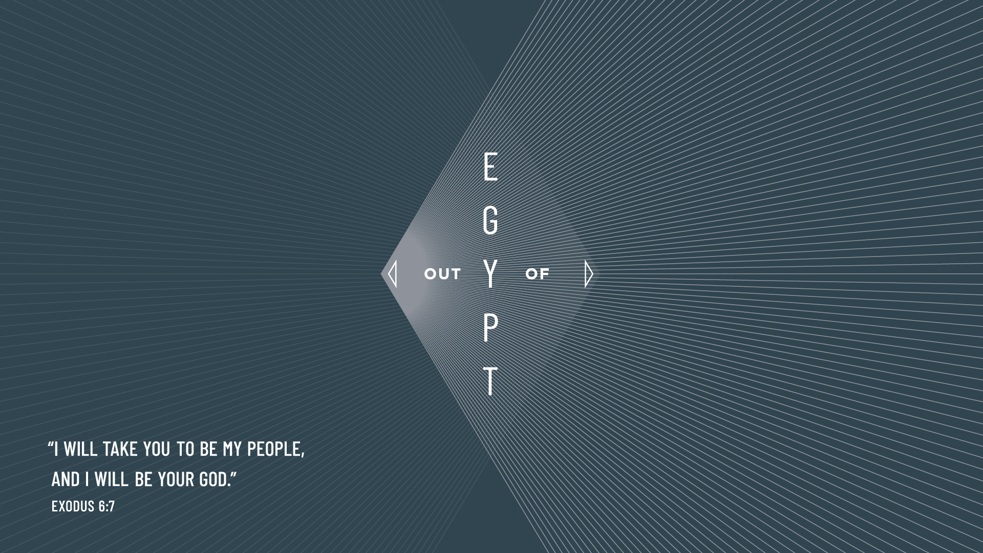 Out of Egypt