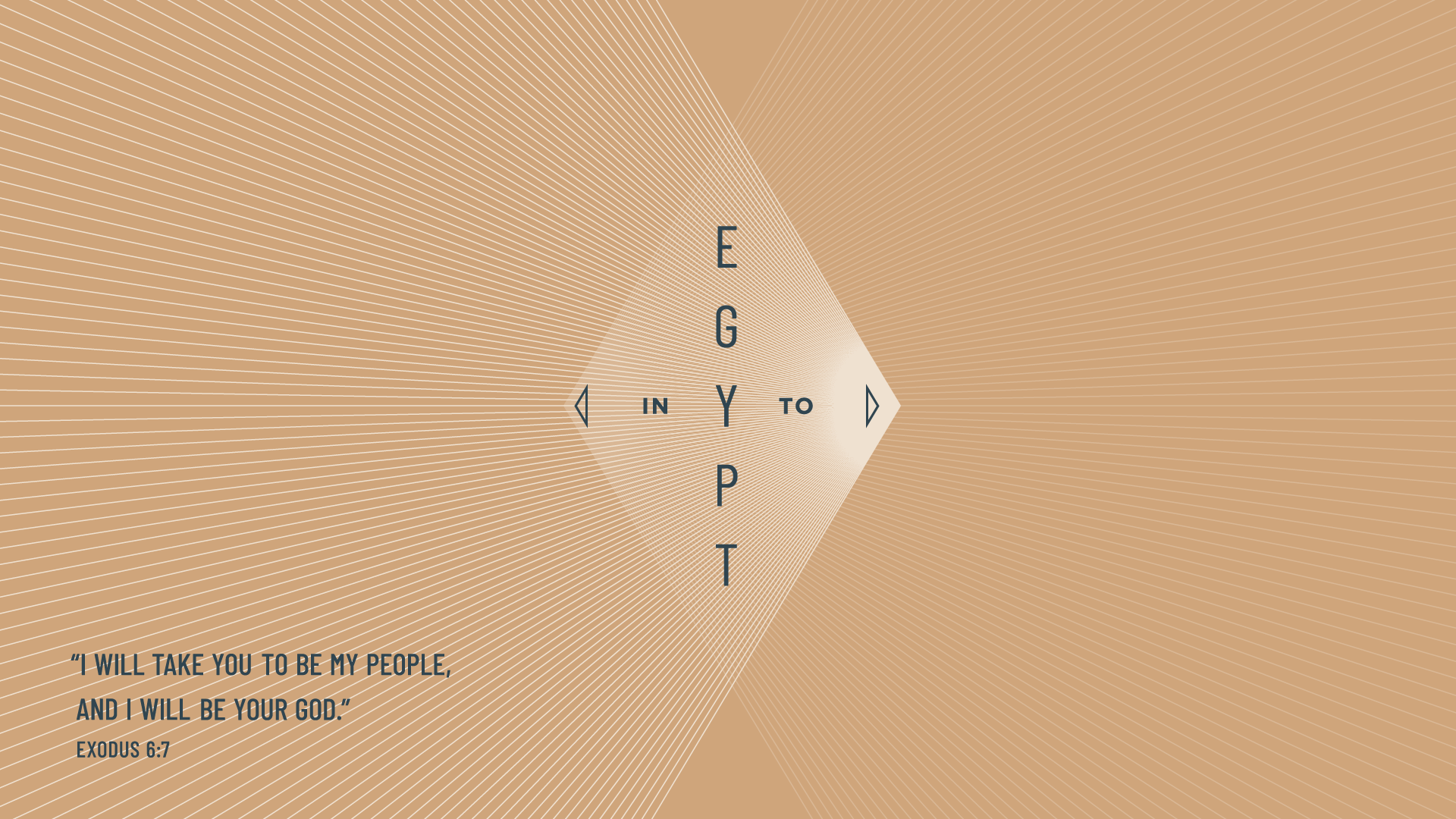 Into Egypt